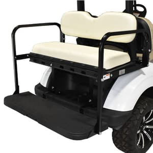 GTW&reg; MACH3 Rear Flip Seat for Club Car - White