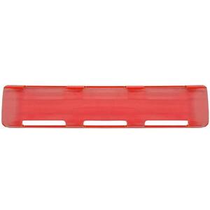 11” Red Single Row LED Light Bar Cover
