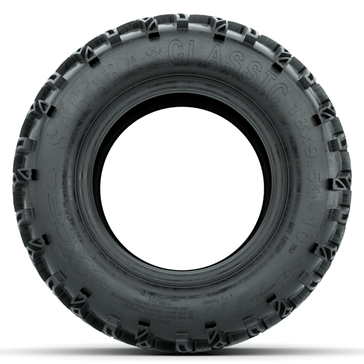 18x9.50-10 Sahara Classic A / T Tire (No Lift Required)