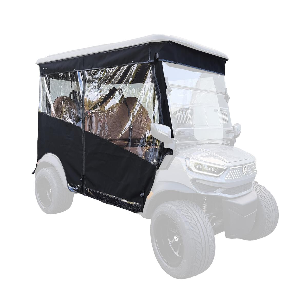 RedDot Black Single Track Enclosure for MadJax&reg; Ascent with 4-Forward Facing Seats