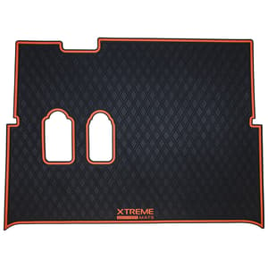 Xtreme Floor Mats for MadJax XSeries 2024-Up – Black/Vivid Orange Metallic