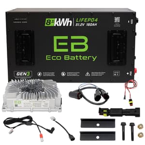 Advanced EV1 Eco Lithium 51.2V 160Ah GEN3 Battery Bundle