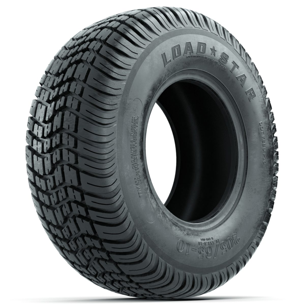 205/65-10 Kenda Load Star Street DOT Tire - Nivel Parts