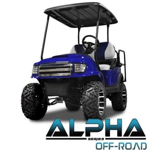 Club Car Precedent ALPHA Off-Road Front Cowl Kit in Blue (Years 2004-Up)