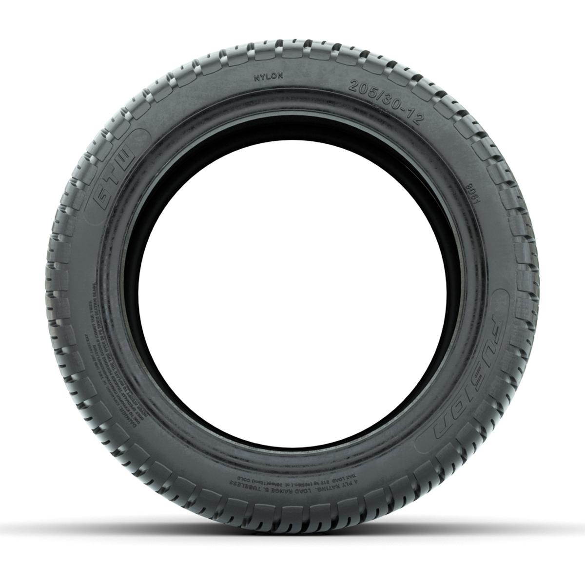 205/30-12 GTW® Fusion Street Tire (No Lift Required) - Nivel