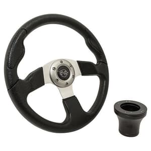 EZGO Black Sport Steering Wheel Kit 1994.5-Up
