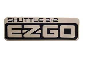 1996-05 EZGO Shuttle 2+2 - Shuttle 2x2 Decal