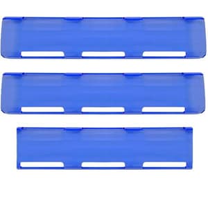 24” Blue Single Row LED Light Bar Cover Pack