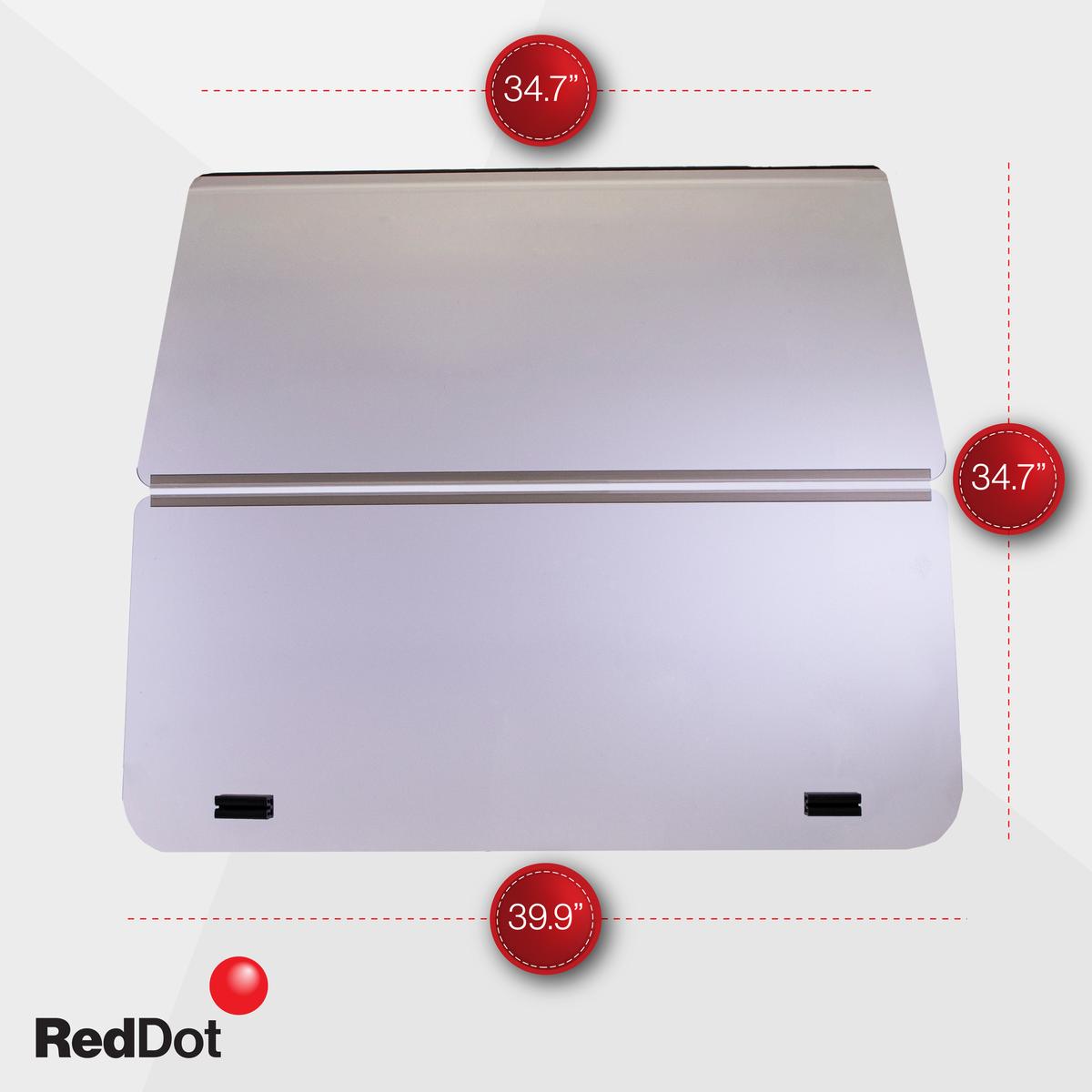 RedDot Club Car DS Impact-Resistant Folding Clear Windshield (Years 2000-Up)