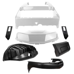 Club Car Precedent to Club Car Tempo Summit White Body Conversion Kit (Years 2004-Up)
