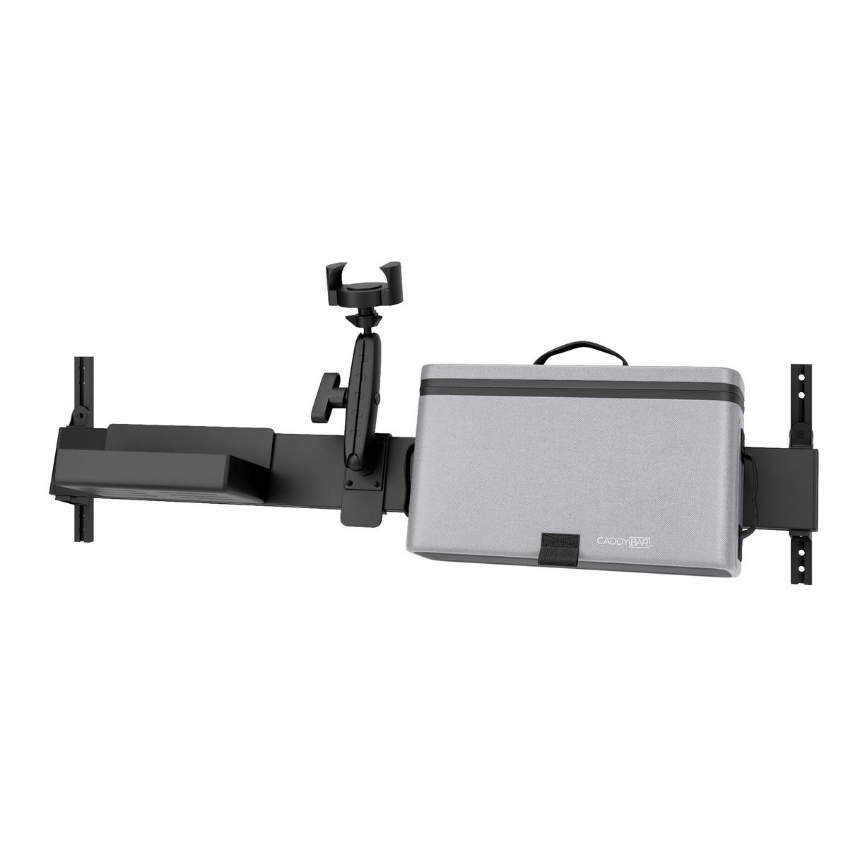 CADDYBAR&#8482; with One Tray, One Mobile Device Holder, and One Cooler Bundle