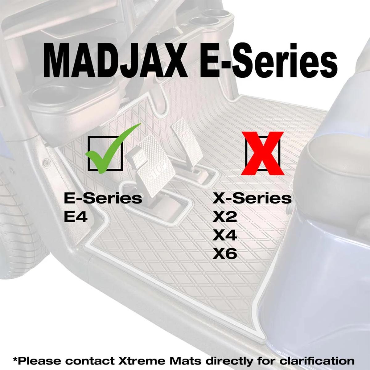 Xtreme Floor Mats for MadJax XSeries E-Series - All Black