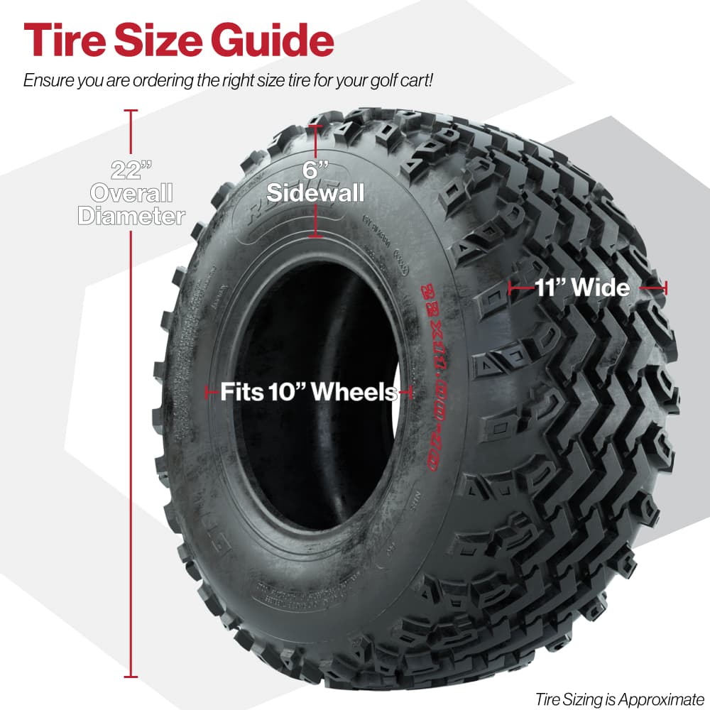 22x11.00-10 GTW Rogue All Terrain Tire