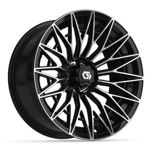 16&Prime; GTW&reg; Blur Black/Machined Wheel