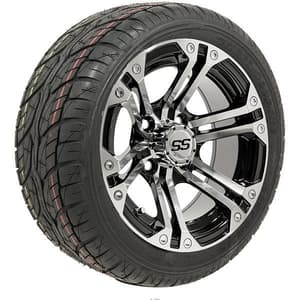 Set of (4) 12" GTW&reg; Specter Wheels on Lo-Pro Street Tires