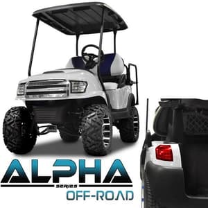 Club Car Precedent ALPHA Off-Road Body Kit in White (Years 2004-Up)