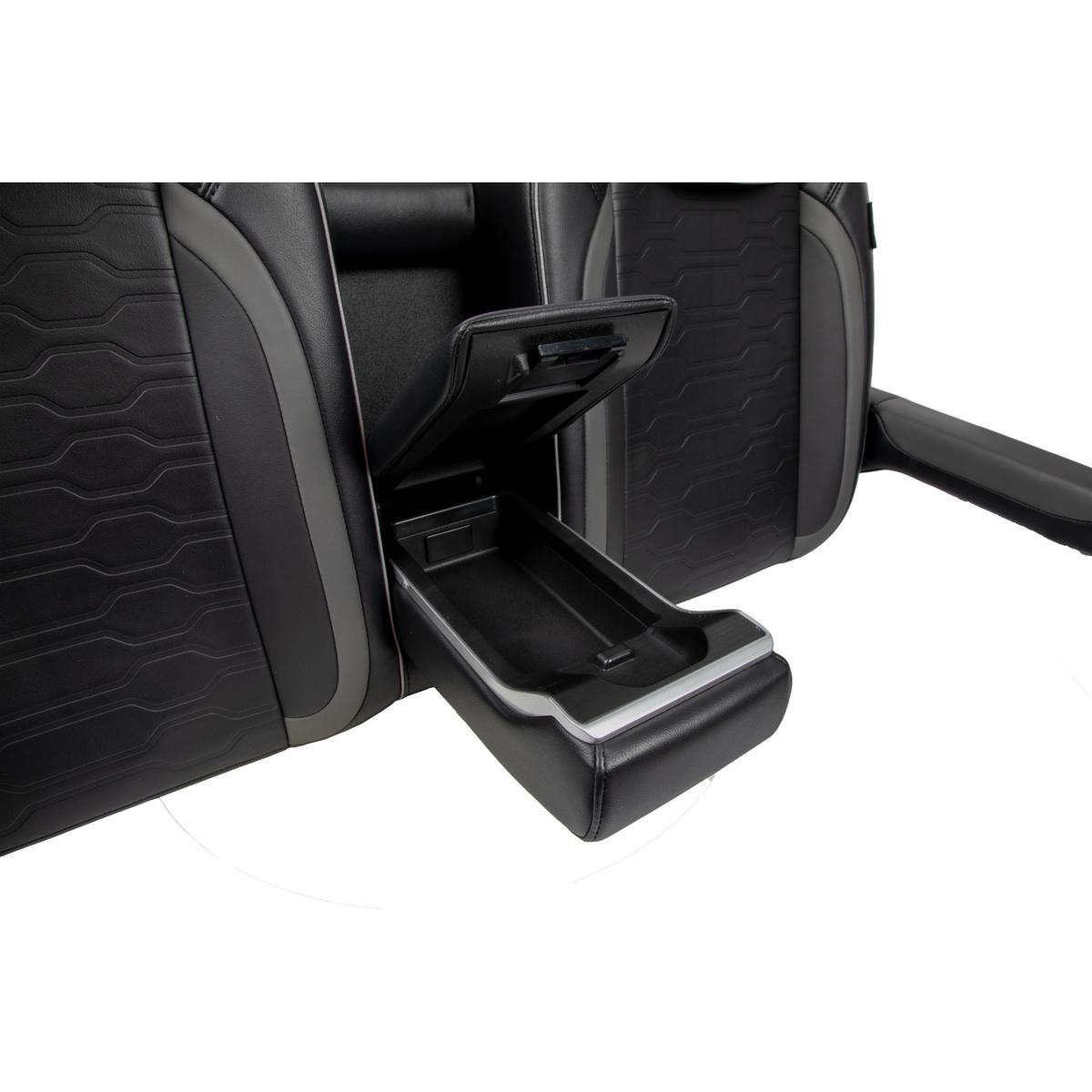 MadJax&reg; EZGO RXV/L4/S4/Valor Black Commander Front Seat Cushions
