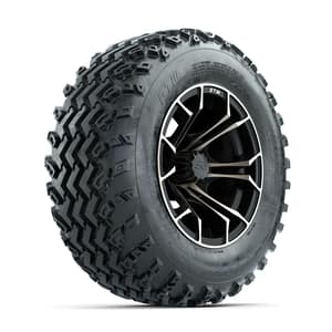 GTW Spyder Bronze/Matte Black 12 in Wheels with 23x10.00-12 Rogue All Terrain Tires ��� Full Set