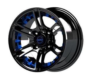 MadJax&reg; Blue Wheel Inserts for 12x7 Mirage Wheel