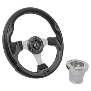 Club Car Precedent Carbon Fiber Rally Steering Wheel