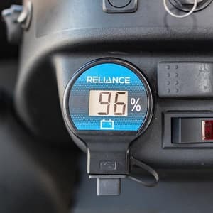 Reliance 48V Solid State Battery Meter & USB Charger
