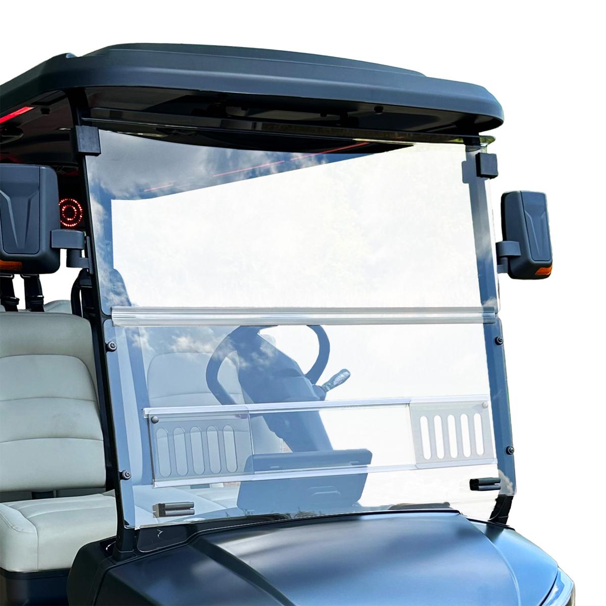 RedDot DACH Apollo Clear Vented Folding Windshield (Years 2025-Up)