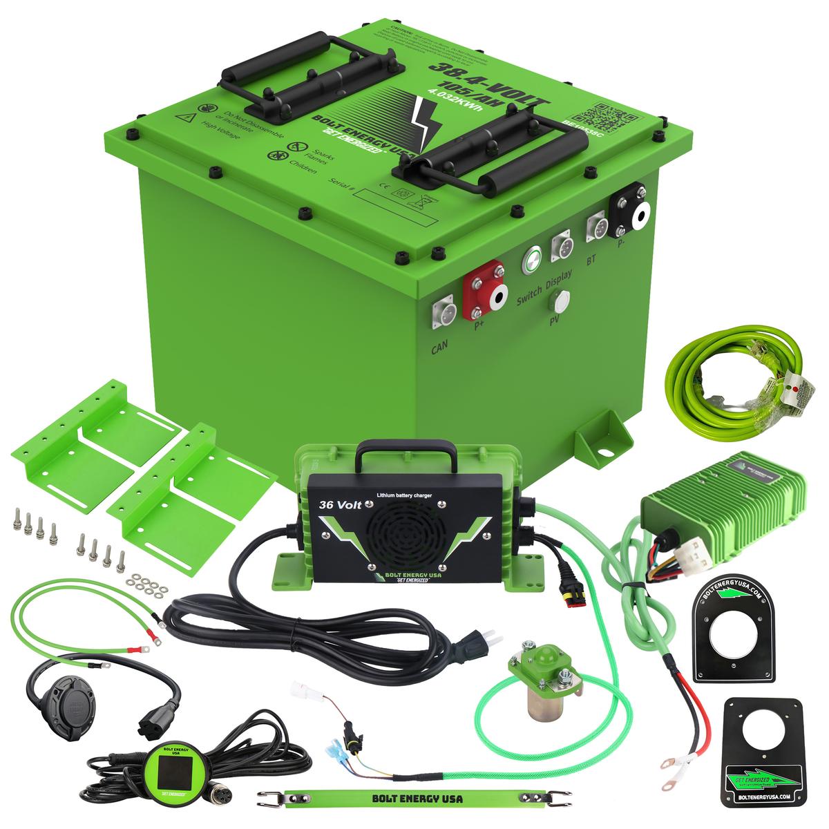 Bolt Energy 38V 105AH Heated Professional Accessory Battery Kit