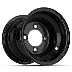 8&Prime; GTW Gloss Black Steel Wheel (Centered)