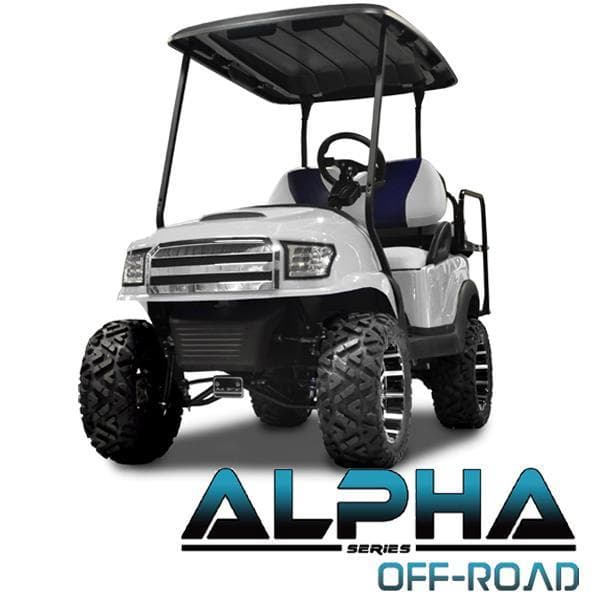 Club Car Precedent ALPHA Off-Road Front Cowl Kit in White (Years 2004-Up)