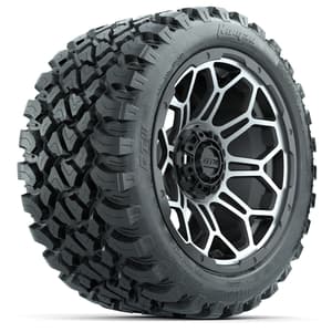 Set of (4) 14 in GTW Bravo Wheels with 23x10-14 GTW Nomad All-Terrain Tires