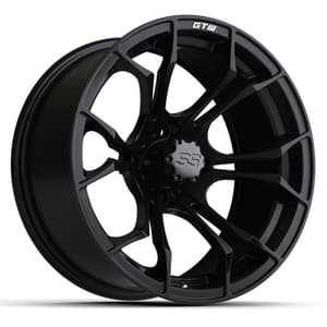 15&Prime; GTW&reg; Spyder Matte Black Wheel