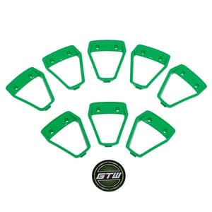 GTW Nemesis Green Wheel Inserts - 12 Inch