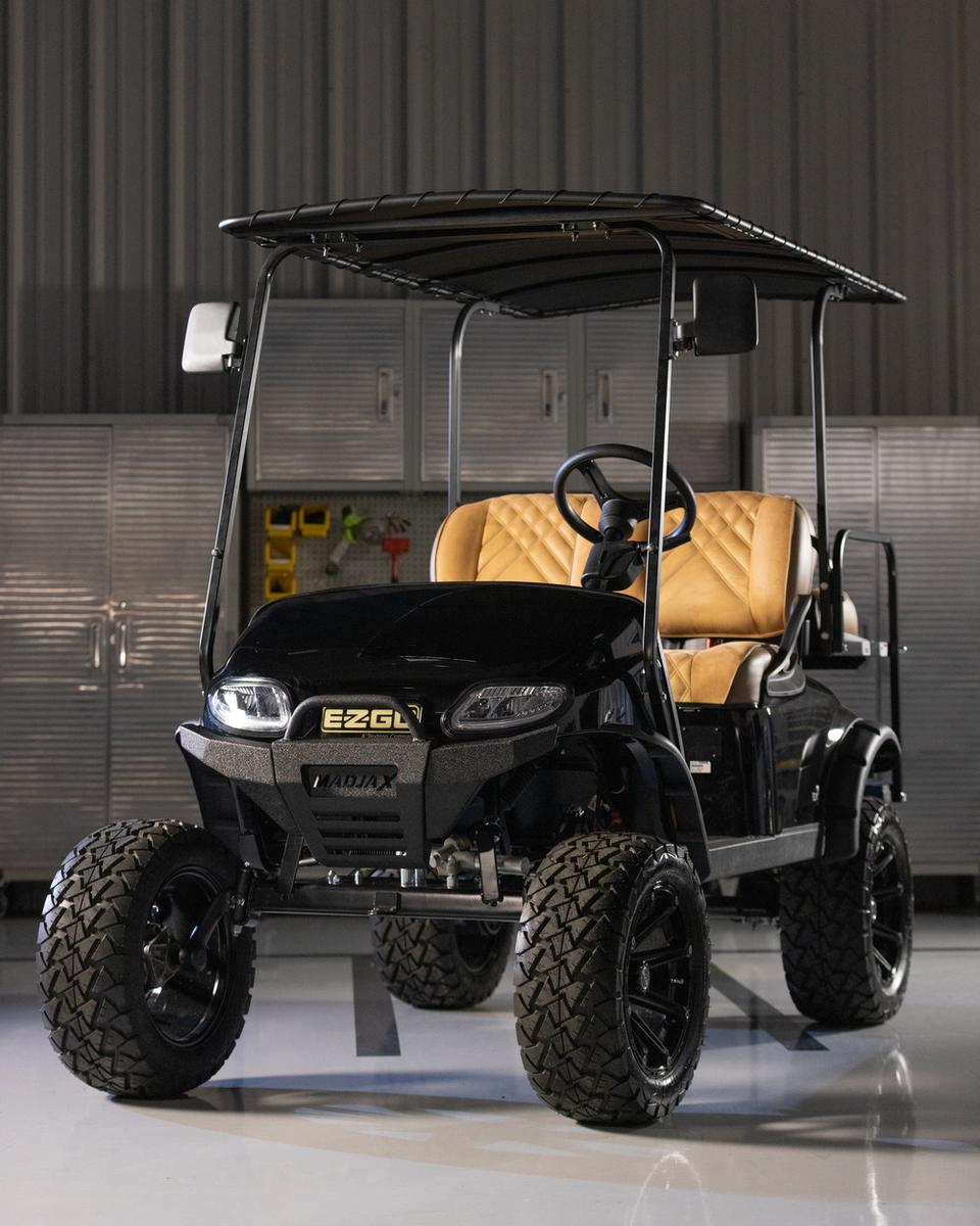 MADJAX,BRUSH GUARD, EZGO TXT 14+ PLATE WING - Nivel Parts MADJAX,BRUSH GUARD, EZGO TXT 14+ PLATE WING - Nivel Parts