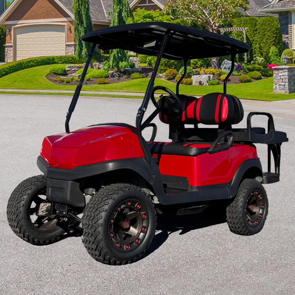 Club Car Precedent to Club Car Tempo Racer Red Metallic Body Conversion Kit (Years 2004-Up)