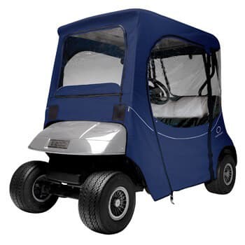 Classic Accessories Custom Fit EZGO Navy Enclosure (Models TXT &amp; RXV)