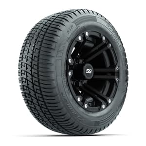 Set of (4) 12 in GTW Specter Wheels with 215/50-R12 Fusion S/R Street Tires