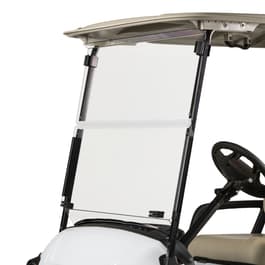 RedDot Yamaha Drive2 Clear 1/4" Folding Windshield with Rubber Trim (Years 2017-Up)