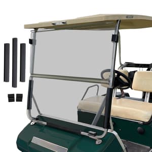RedDot Club Car DS Impact-Resistant Folding Tinted Windshield (Years 1982-2000.5)