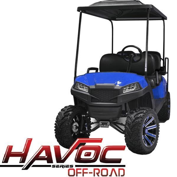 Yamaha G29/Drive HAVOC Off-Road Front Cowl Kit in Blue (Years 2007-2016)