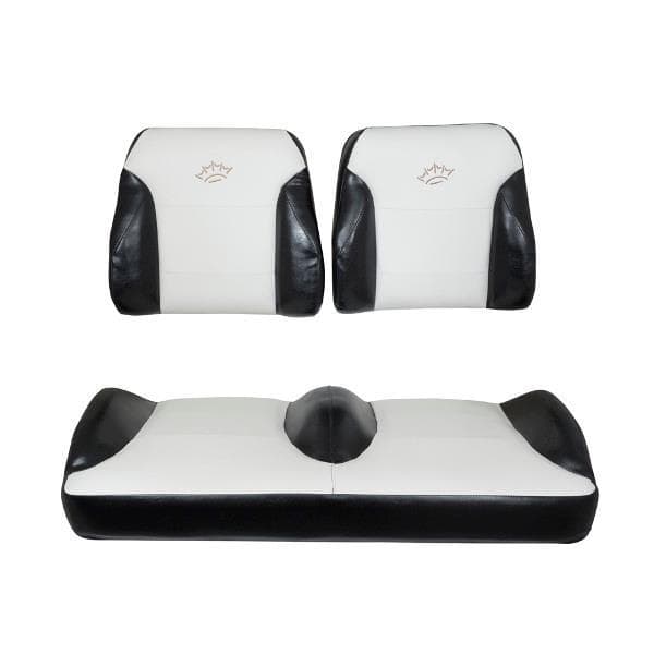 Club Car Precedent Black/White Suite Seats (Years 2012-Up)