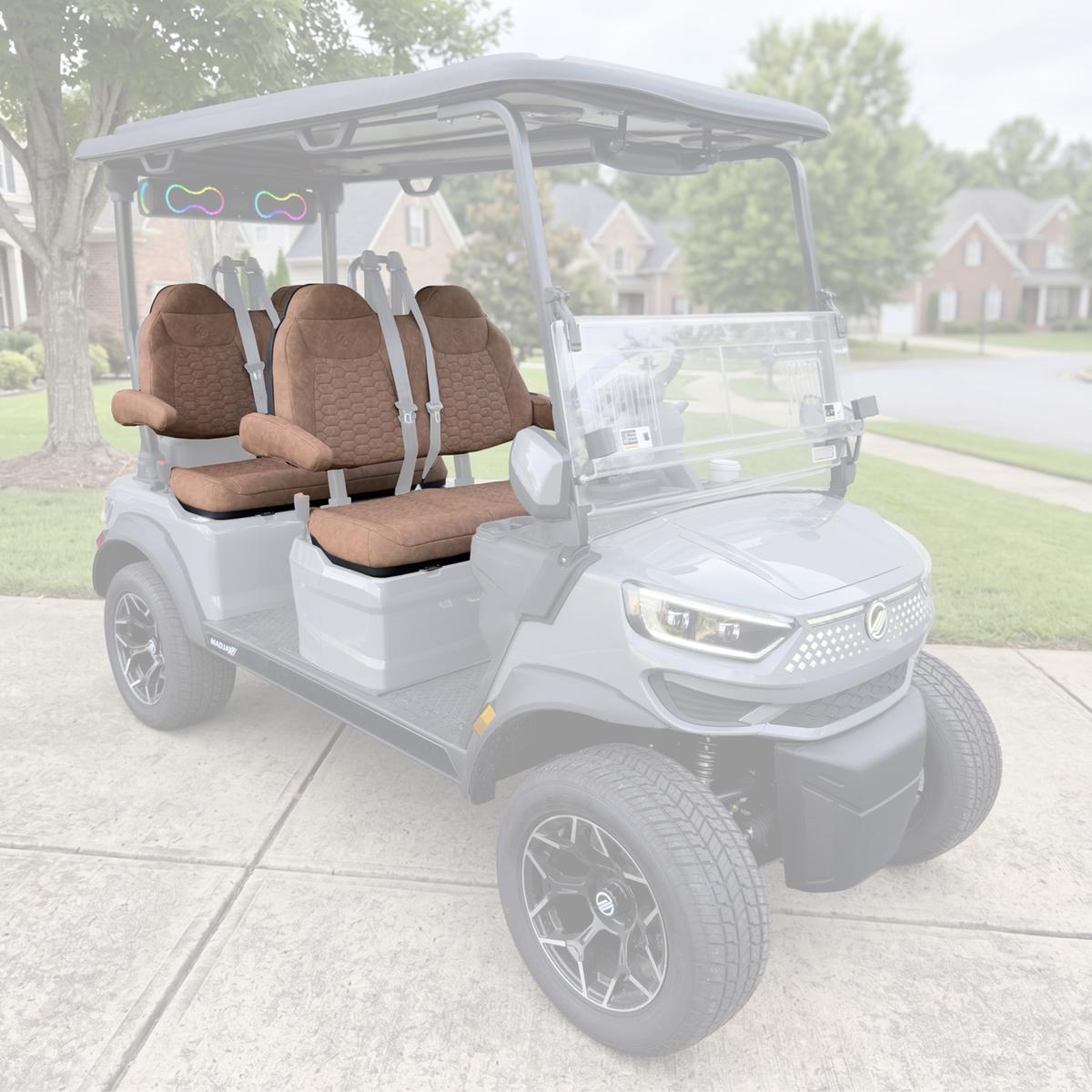 MadJax&reg; Ascent Brown Seat Cushion Set