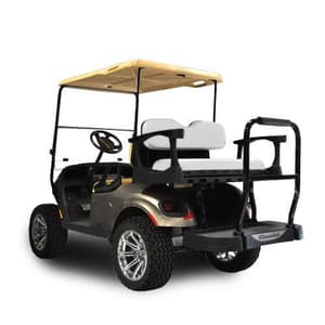 EZGO TXT MadJax&reg; Genesis 250 Rear Seat with Standard White Seat Cushions (Years 1994.5-Up)