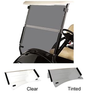 Club Car Windshield - Impact Modified - DS - Precedent - Clear - Tinted