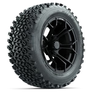 Set of (4) 14 in GTW Spyder Wheels with 23x10-14 Duro Desert All-Terrain Tires