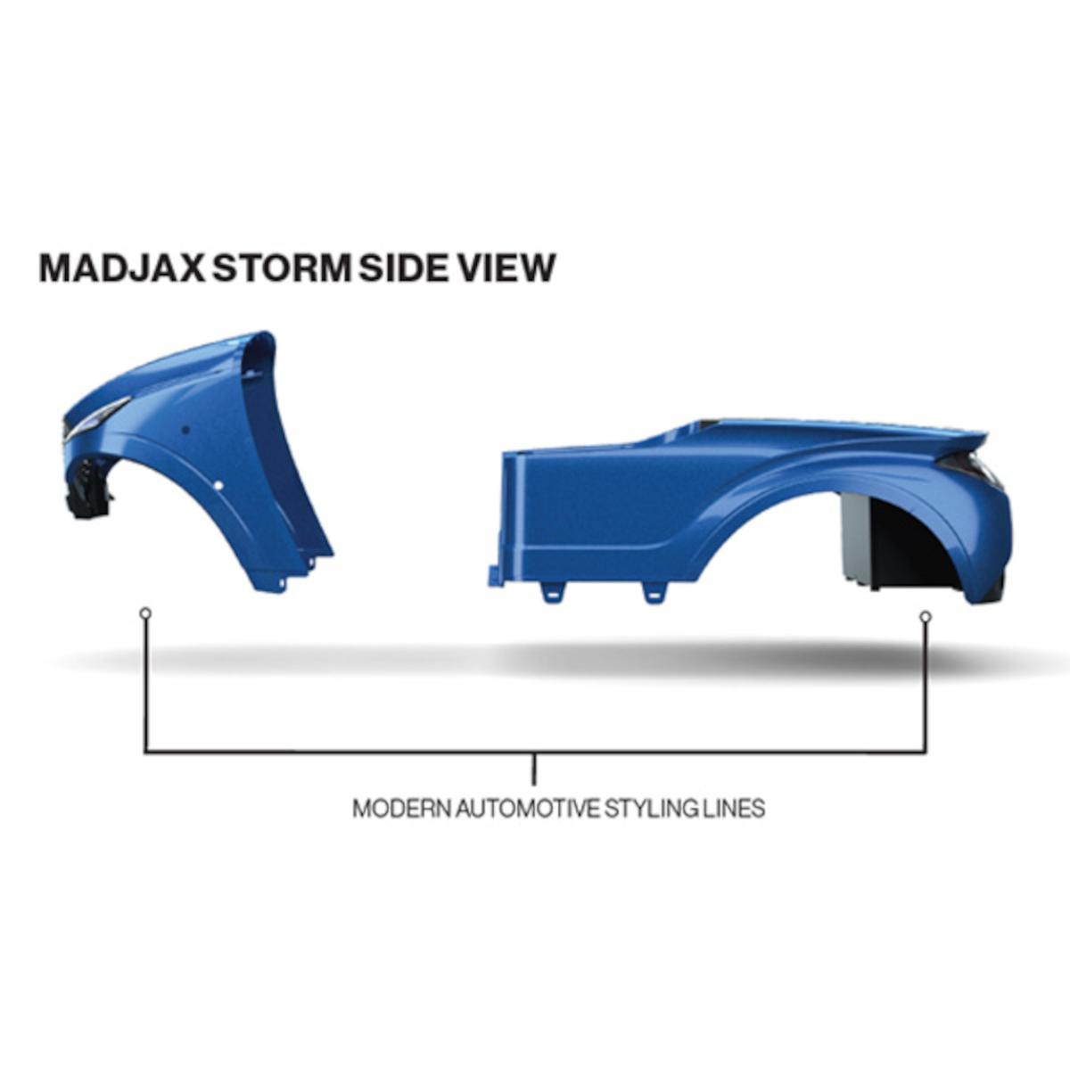 MadJax&reg; Storm Body Kit for EZGO TXT – Gunmetal Metallic