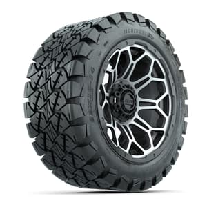 Set of (4) 14 in GTW Bravo Wheels with 22x10-14 GTW Timberwolf All-Terrain Tires