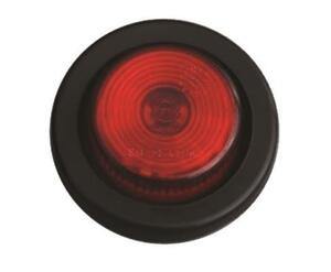 2&Prime; Round Red LED Marker And Clearance Light. 9 LEDs