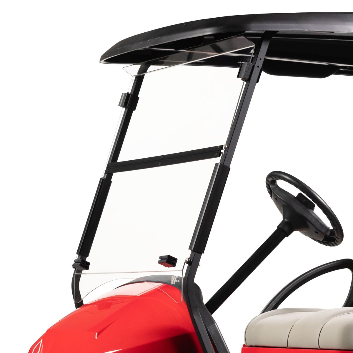 RedDot Club Car Precedent Clear Folding DOT  Windshield (Years 2004-Up)