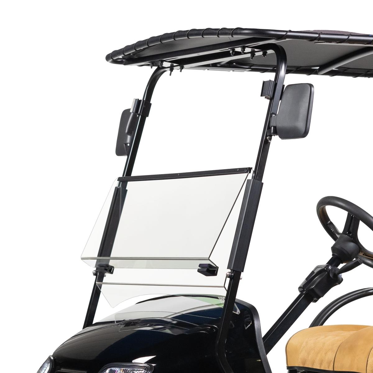 RedDot EZGO TXT/T48 Clear Folding DOT Windshield (Years 2014-Up)