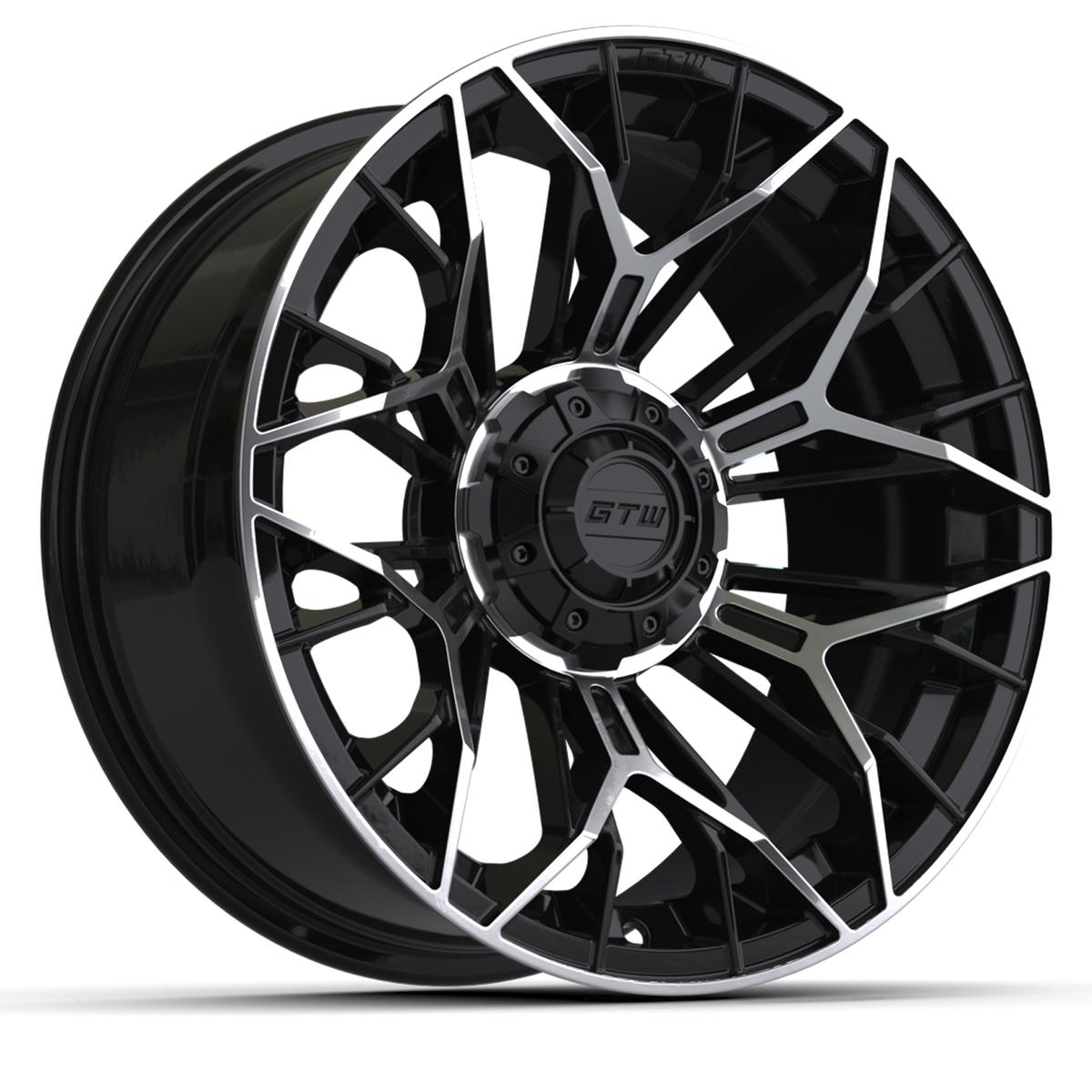 15&Prime; GTW&reg; Stellar Black with Machined Accents Wheel